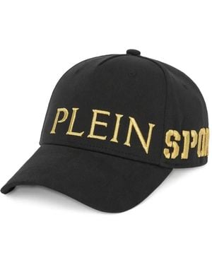 Philipp Plein Casquette À Logo Brodé - Black