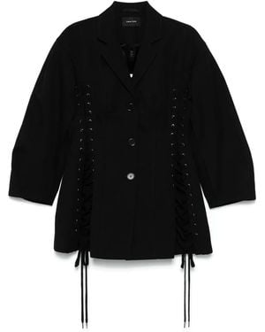 Simone Rocha Sculpted Corset Jacket - Black