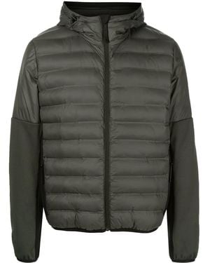 Aztech Mountain Ozone Quilted Fleece Midlayer Jacket - Grey