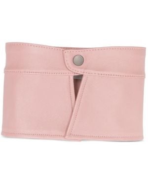 Mrz Colletto Con Bottoni A Pressione - Rosa