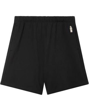 Chocoolate Cotton Track Shorts - Black
