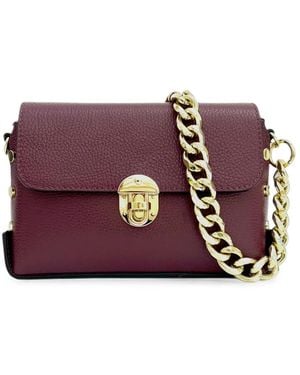 Apatchy London Sac À Bandoulière Bloxsome À Bride En Chaîne - Purple