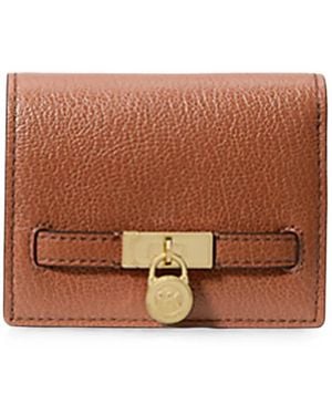 Michael Kors Hamilton Moderne Small Leather Wallet - Brown