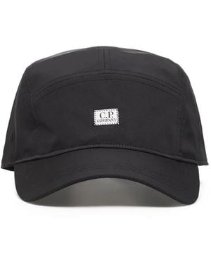 C.P. Company Chrome-R Cap - Black