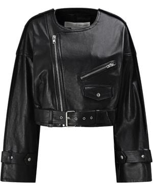 Isabel Benenato Zip Jacket - Black