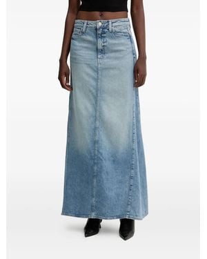 Guess Denim Maxi Skirt - Blue