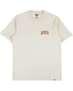 Dickies Camiseta Aitkin Con Logo Estampado - Blanco
