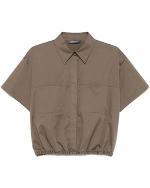 Lorena Antoniazzi Short-Sleeve Shirt - Gray