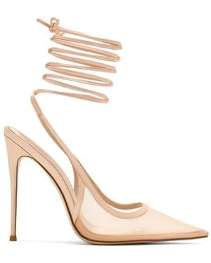 Femme LA 120Mm Cobra Pumps - White