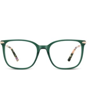 Carolina Herrera Square-Frame Glasses - Black