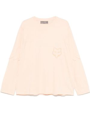 Kiko Kostadinov X Fox Lab ロングスリーブtシャツ - ナチュラル