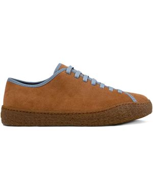 Camper Peu Terreno Suede Trainers - Brown