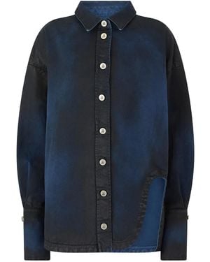 The Attico Chaqueta Diana - Azul