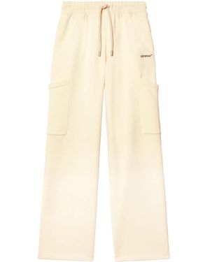 Off-White c/o Virgil Abloh Pantaloni Sportivi Big Bookish - Neutro