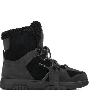 Off-White c/o Virgil Abloh Panelled Boots - Black