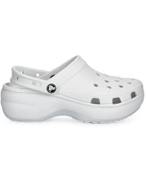 Crocs™ Classic Platform Clogs - White