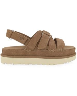 UGG Goldenstar Gleam Sandals - Brown