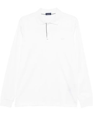 Paul & Shark Langärmeliges Poloshirt - Weiß