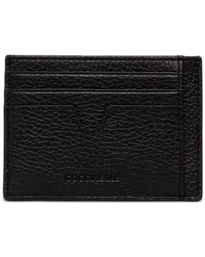 Coccinelle Smart To Go Small Grainy Cardholder - Black