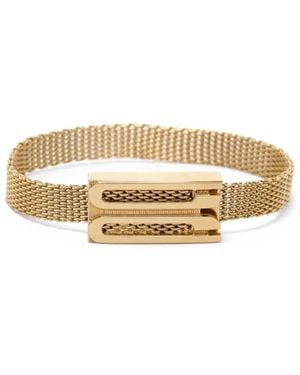 Victoria Beckham B Frame Bracelet - Metallic