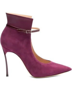 Casadei 100Mm Blade Aurora Court Shoes - Purple