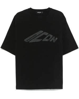 DSquared² Icon New Generation Tシャツ - ブラック