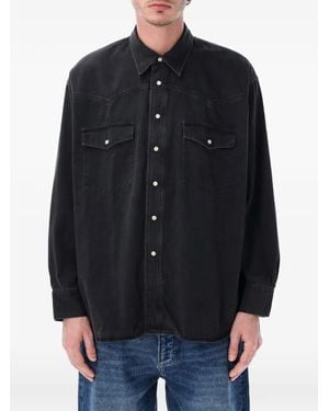 Studio Nicholson Texana Denim Shirt - Blue