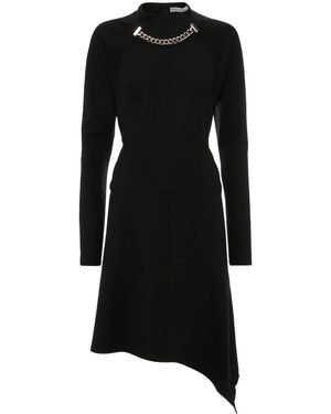 JW Anderson アシンメトリーヘム ドレス - ブラック