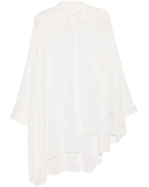 Yohji Yamamoto Classic Collar Pocket Shirt - White