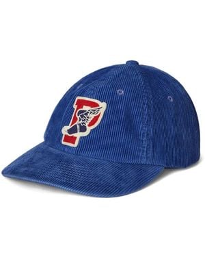 Polo Ralph Lauren Cappello Da Baseball A Coste - Blu