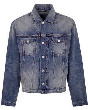KENZO Trucker Gilet Vest For Ss25 - Blue