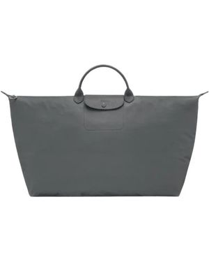 Longchamp Le Pliage One Xl Travel Bag - Gray