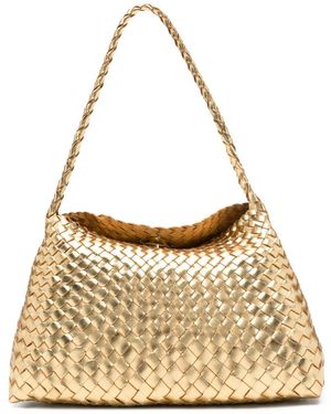 Dragon Diffusion Santa Maria Woven Shoulder Bag - Natural