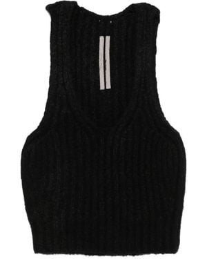 Rick Owens Top De Canalé - Negro
