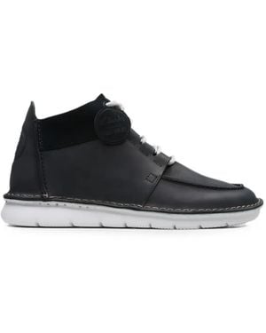 Clarks Colehill Mid High-Top Sneakers - Black