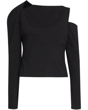 Gloria Coelho Asymmetric Top - Black