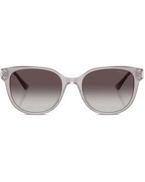 Jimmy Choo Opaline Round-Frame Sunglasses - Grey