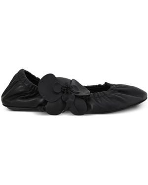 Zimmermann Orchid Ballerina's - Zwart