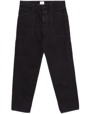 Closed Straight-Leg Cotton Denim Jeans - Blue