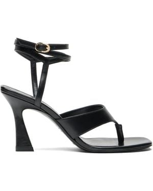 Stuart Weitzman 8.5Cm Vinnie Sandals - Black