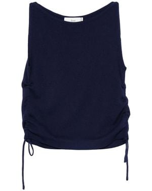 DUNST Drawstring Tank Top - Blue