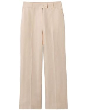 Claudie Pierlot Flared Broek - Naturel