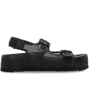 Vic Matié Sandali Tulle - Nero
