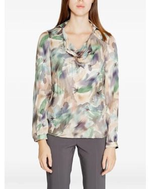 Rinascimento Long-Sleeves Blouse - Gray