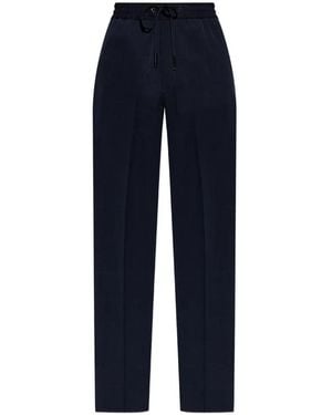Iceberg Drawstring checked trousers - Azul