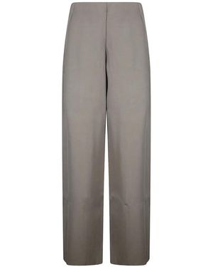 #MSM Pressed-Crease Tailored Trousers - Grey