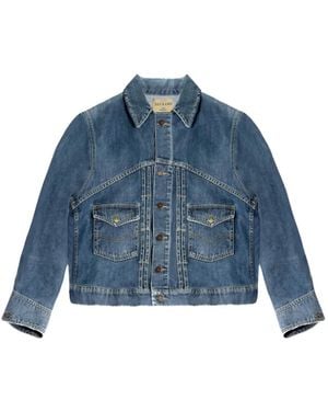 Fortela Bananastitch Denim Jacket - Blue