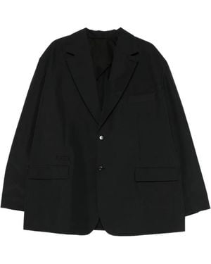 Willy Chavarria Chilango Oversized Blazer - Black
