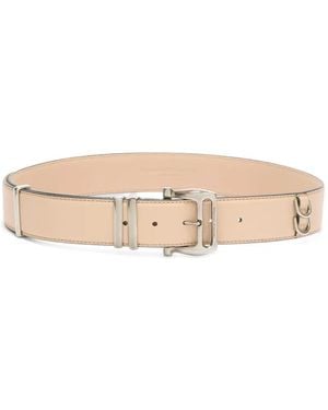 Ermanno Scervino Buckle-Fastening Belt - Natural