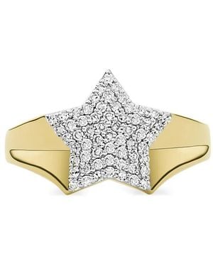 Phillips House 14K Star Diamond Ring - Metallic